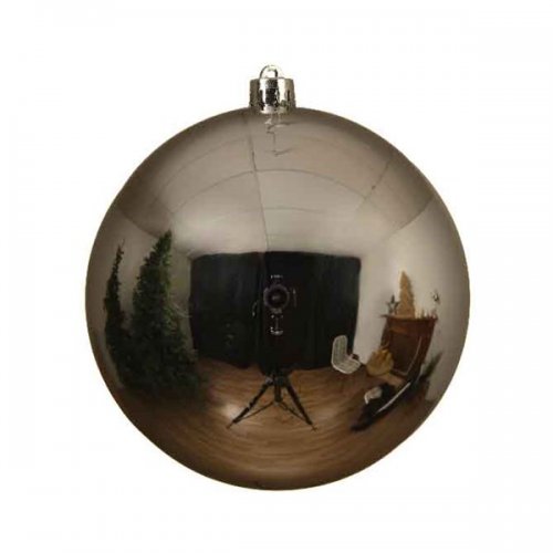 Ёлочный шар DECORIS 14 см Silver 