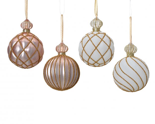 Елочное украшение DECORIS Шар 10,5см