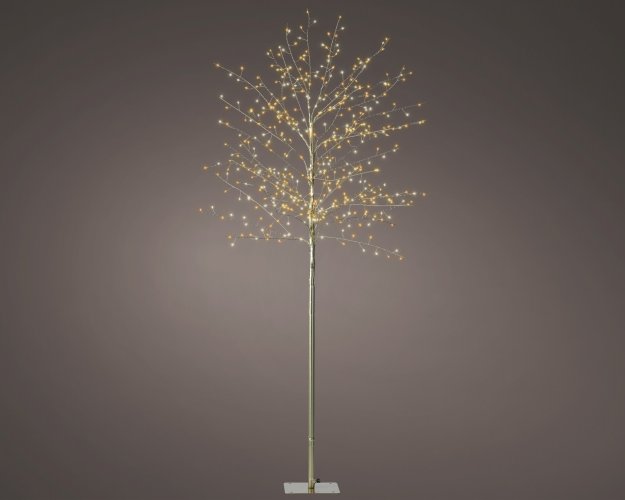 Светодиодное дерево LUMINEO 150 см классический теплый/теплый белый