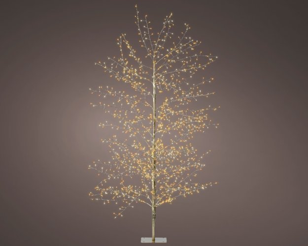 Светодиодное дерево LUMINEO 150 см классический теплый/теплый белый