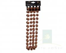 Гирлянда декоративная DECORIS 270 см Коричневый