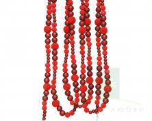 Гирлянда декоративная DECORIS 240 см Red