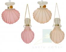 Елочное украшение DECORIS Парфюм 12 см velvet pink