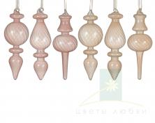 Елочное украшение DECORIS Орнамент 16,5см