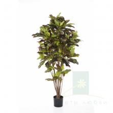 Искусственный Кротон дерево 120–180 см – Яркий интерьерный акцент