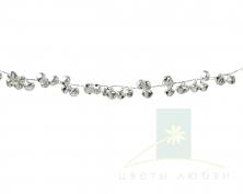 Гирлянда декоративная DECORIS из железных мини-колокольчиков 120 см