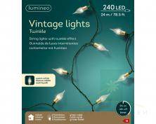 Гирлянда LUMINEO Винтажная 2390см 240LED green/warm white