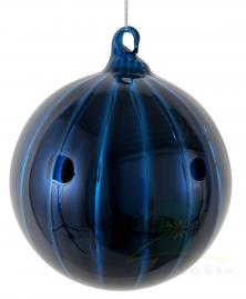 Елочная игрушка SHISHI Шар 10см синий